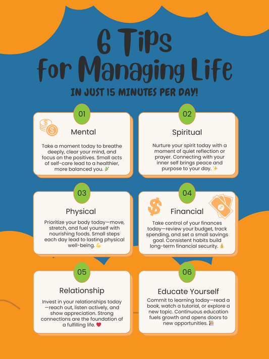 6 Tips to Manage Daily Life